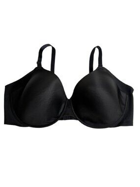 Olga No Side Effects Full-Figure Underwire Contour Bra Black 44D OfficeSiren